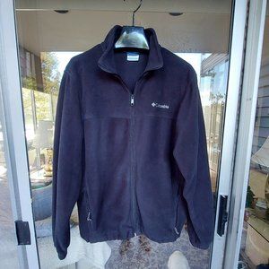 Columbia Mens full zip Fleece Jacket size L
